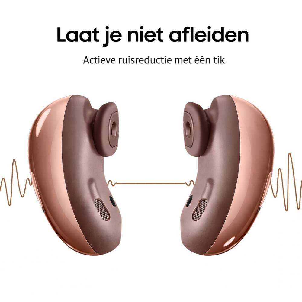 Samsung Galaxy Buds Live true wireless Bluetooth oordopjes met premium geluid, ergonomische pasvorm en lange batterijduur